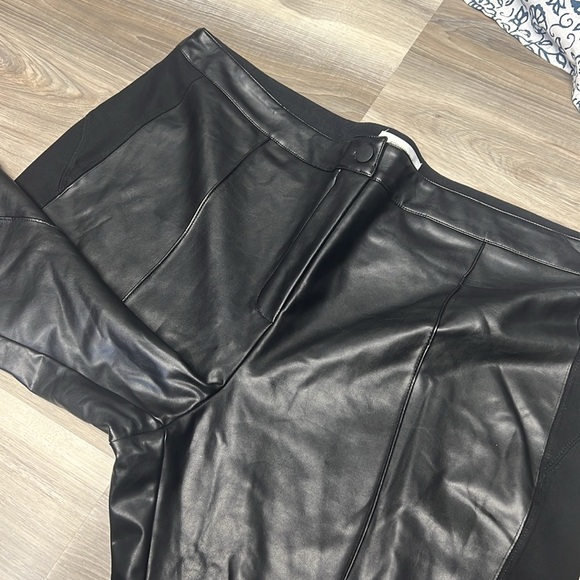 🏁 Addition Elle vegan leather pants size 4X - Picture 5 of 9